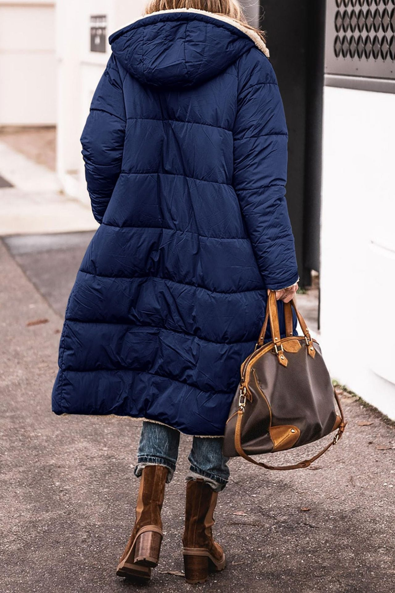 CECILIE I FLEECE-GEFÜTTERTE WINTERJACKE