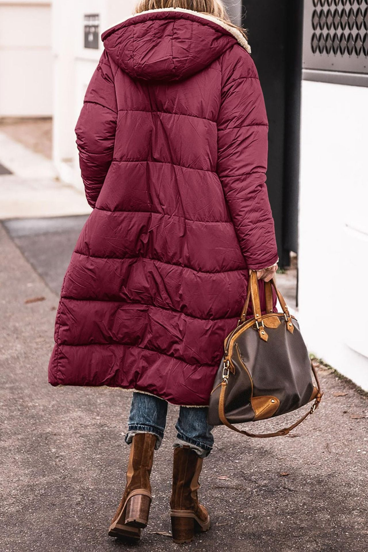 CECILIE I FLEECE-GEFÜTTERTE WINTERJACKE