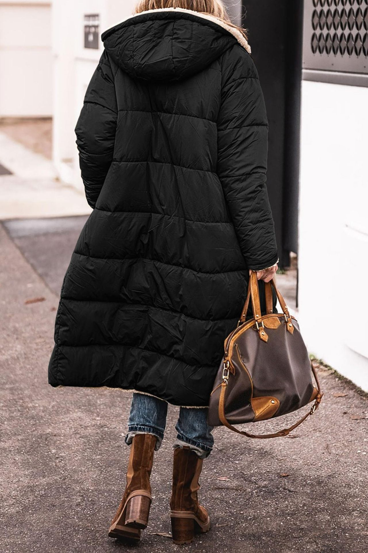 CECILIE I FLEECE-GEFÜTTERTE WINTERJACKE
