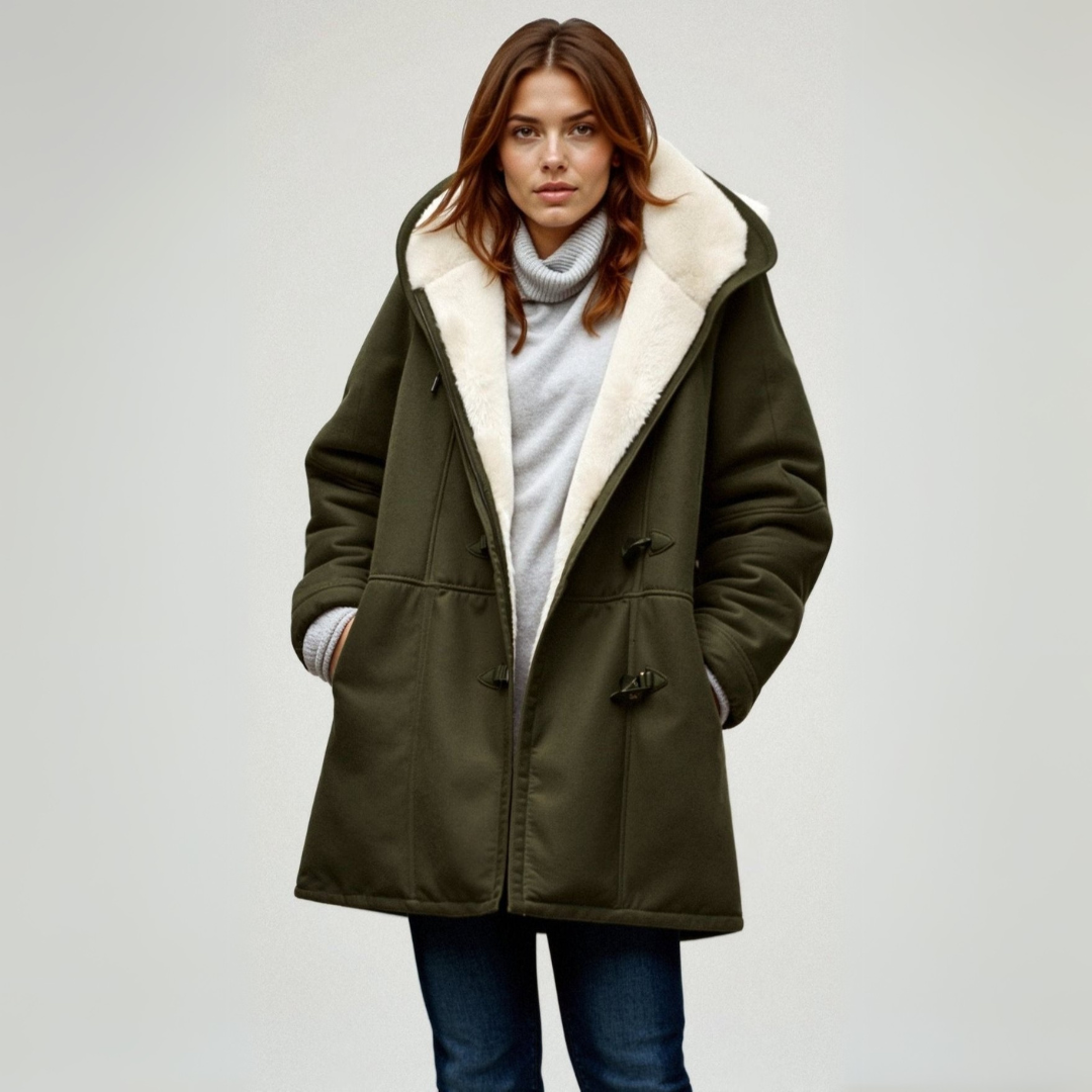 FENJA I FLEECE-FUTTER WINTERMANTEL