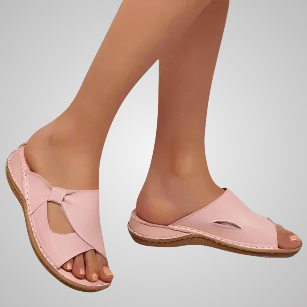 Michelle™ | Komfort Leder Sandale Premium