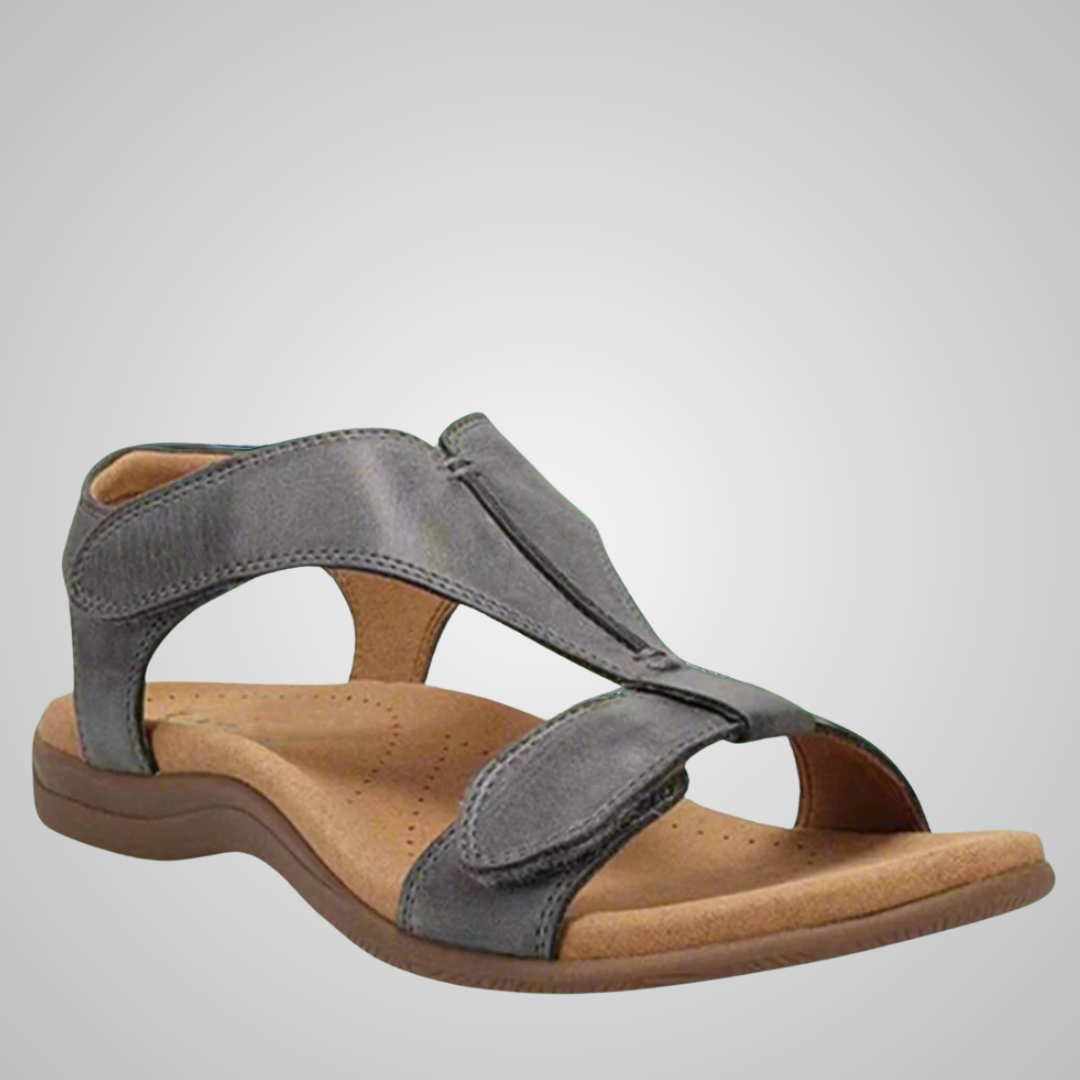 Elisabeth | Premium Sandale mit Klettverschluss