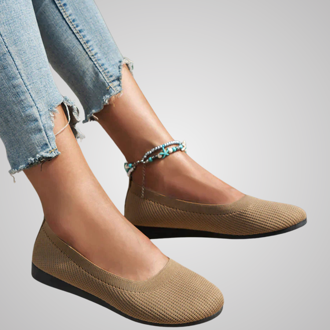 Lina | Casual Sommer Ballerinas aus Premiumstoff
