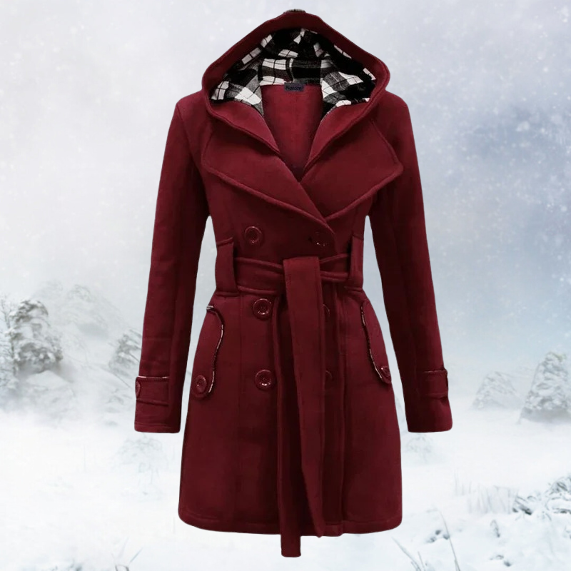 MATHILDA I WINTERJACKE MIT KAPUZE