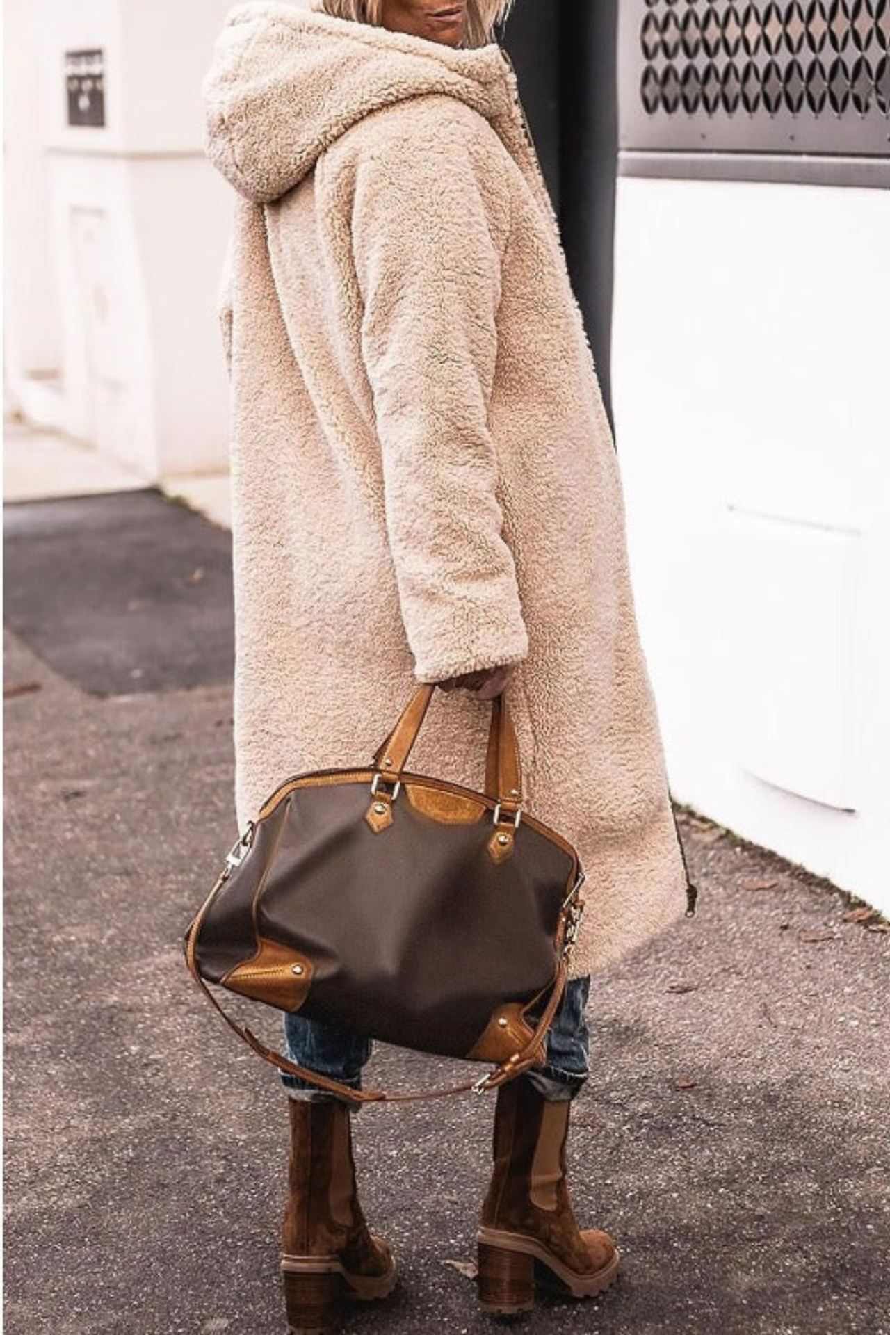 CECILIE I FLEECE-GEFÜTTERTE WINTERJACKE