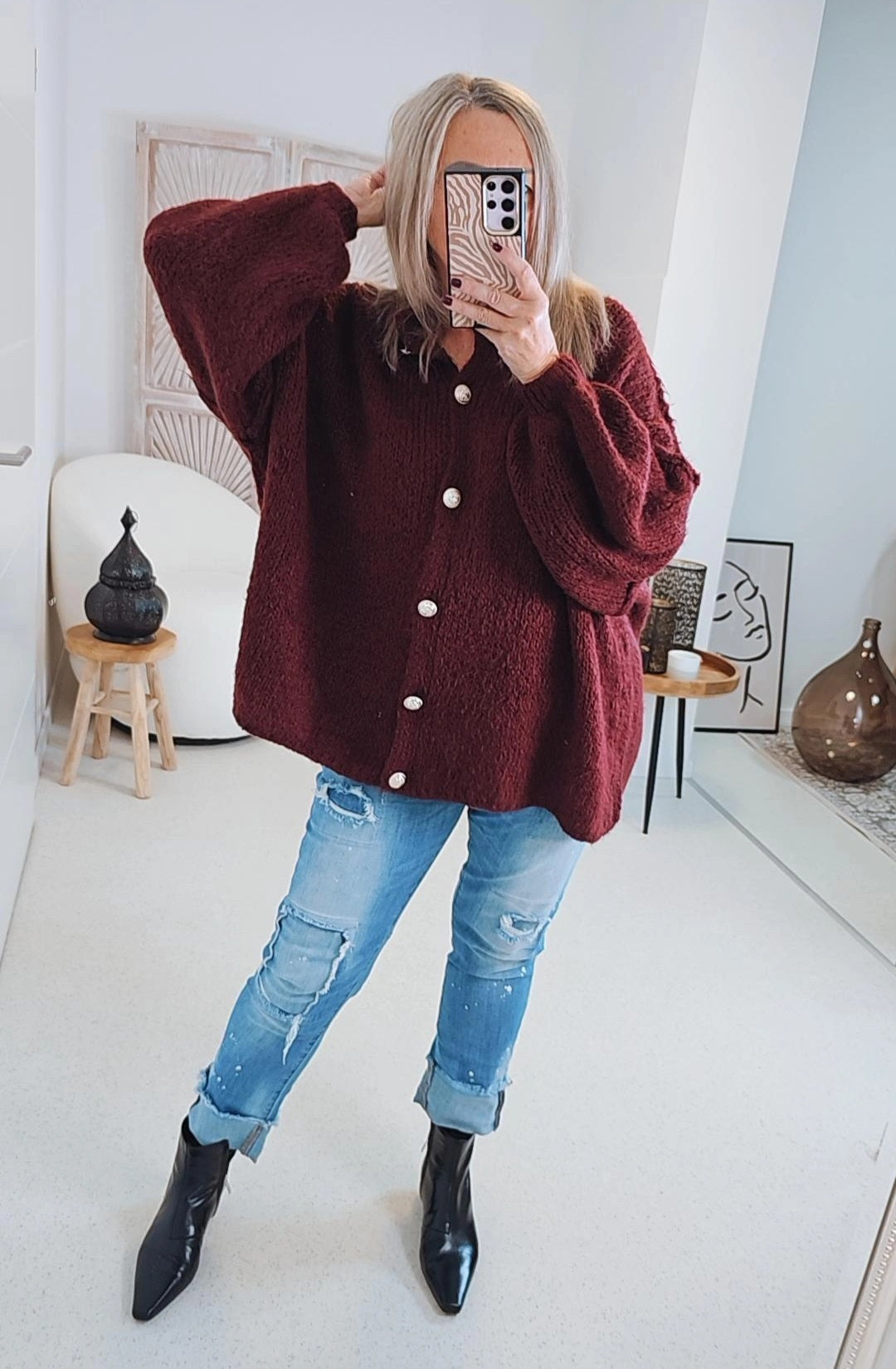 THEKLA I ELEGANTE STRICKJACKE