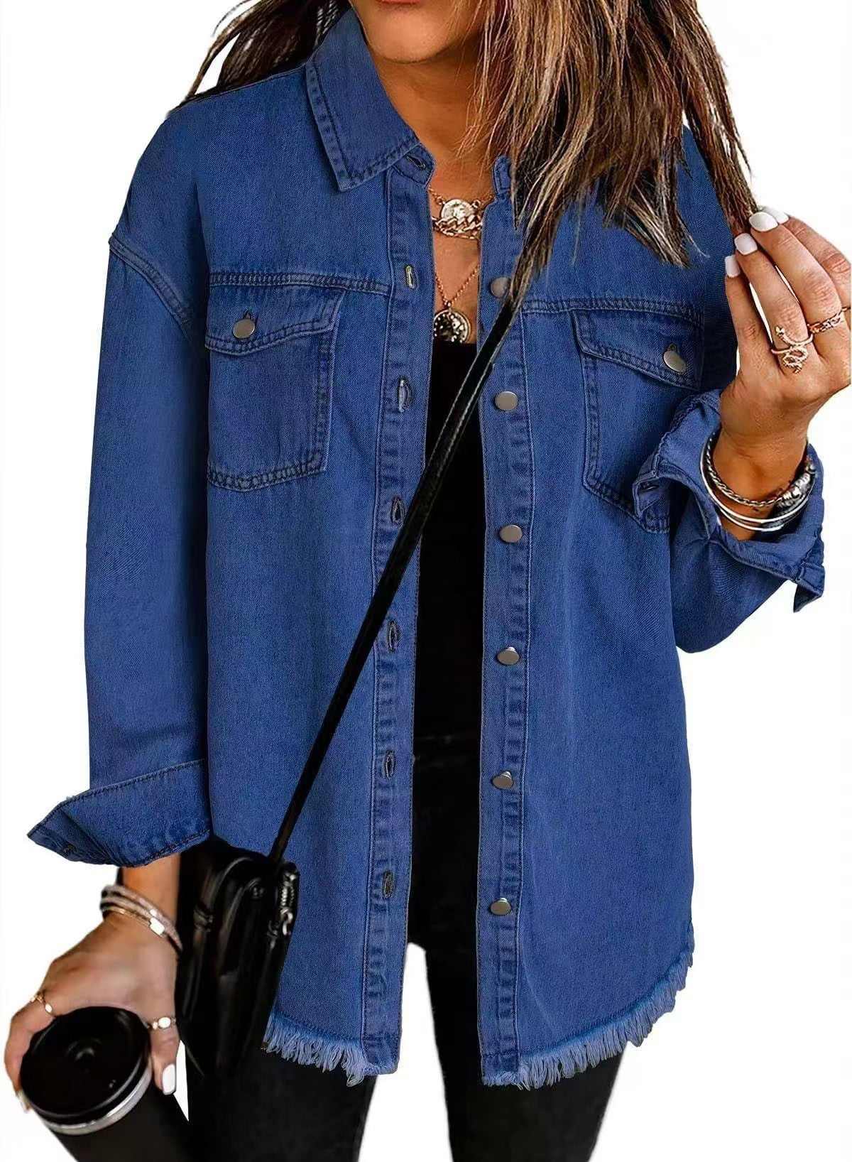 ELSKE I VINTAGE JEANSJACKE