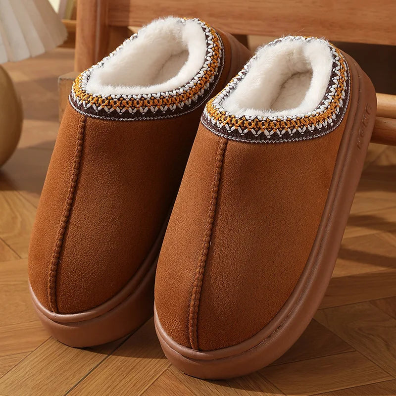 Sally | Premium Damen Slipper mit Fell
