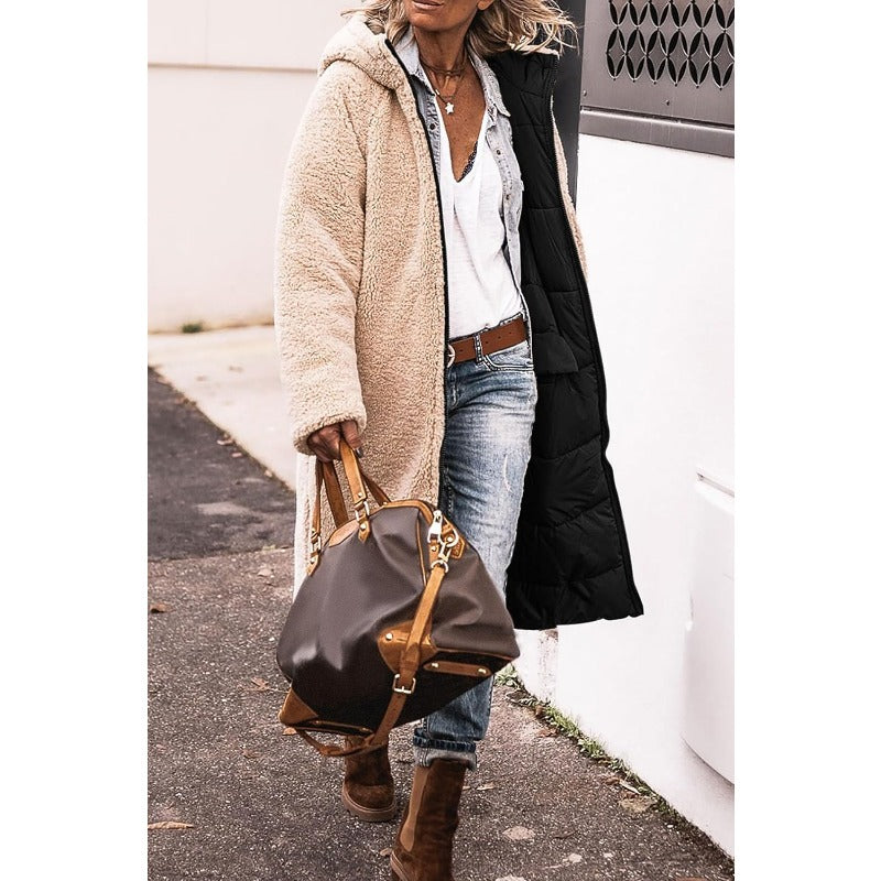 CECILIE I FLEECE-GEFÜTTERTE WINTERJACKE