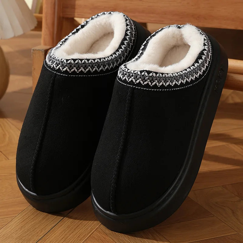 Sally | Premium Damen Slipper mit Fell