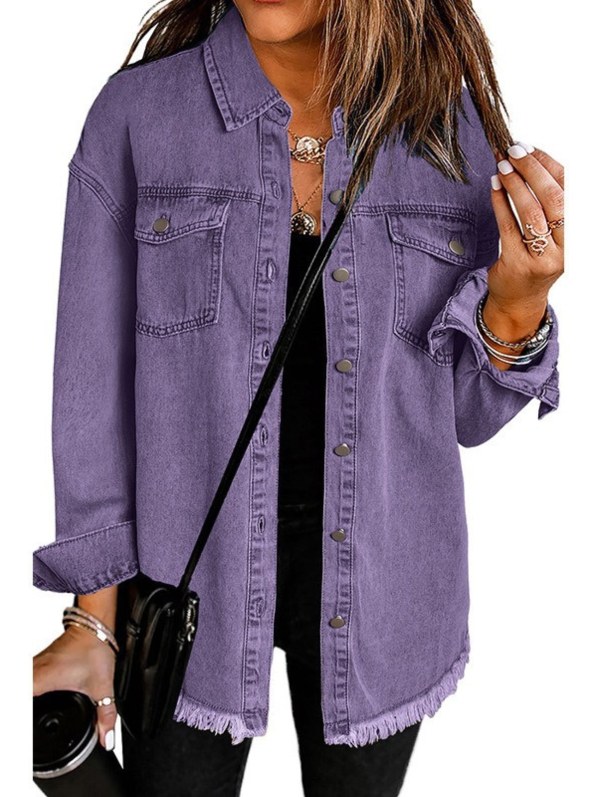 ELSKE I VINTAGE JEANSJACKE