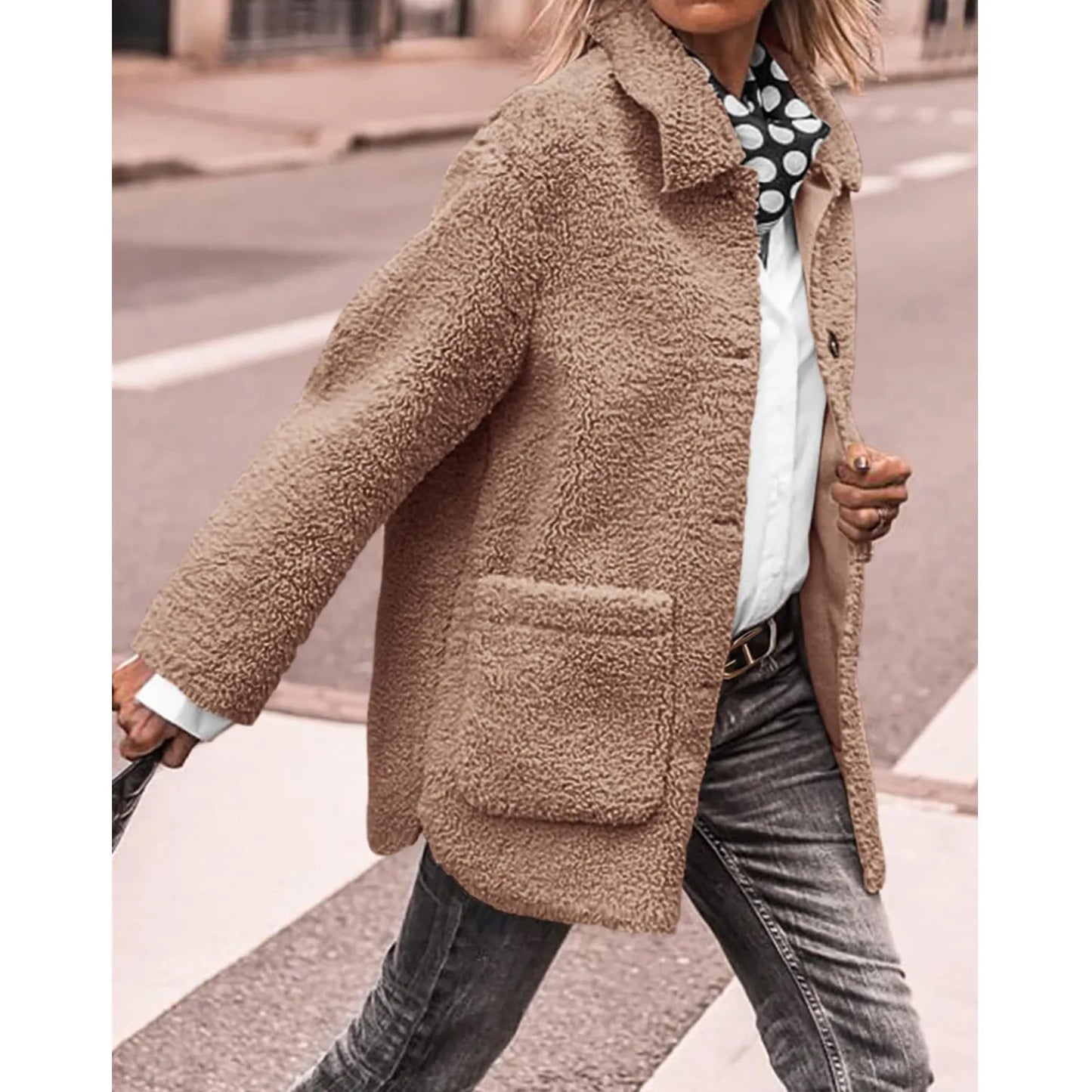 GERTRUD I FLEECE-WINTERJACKE