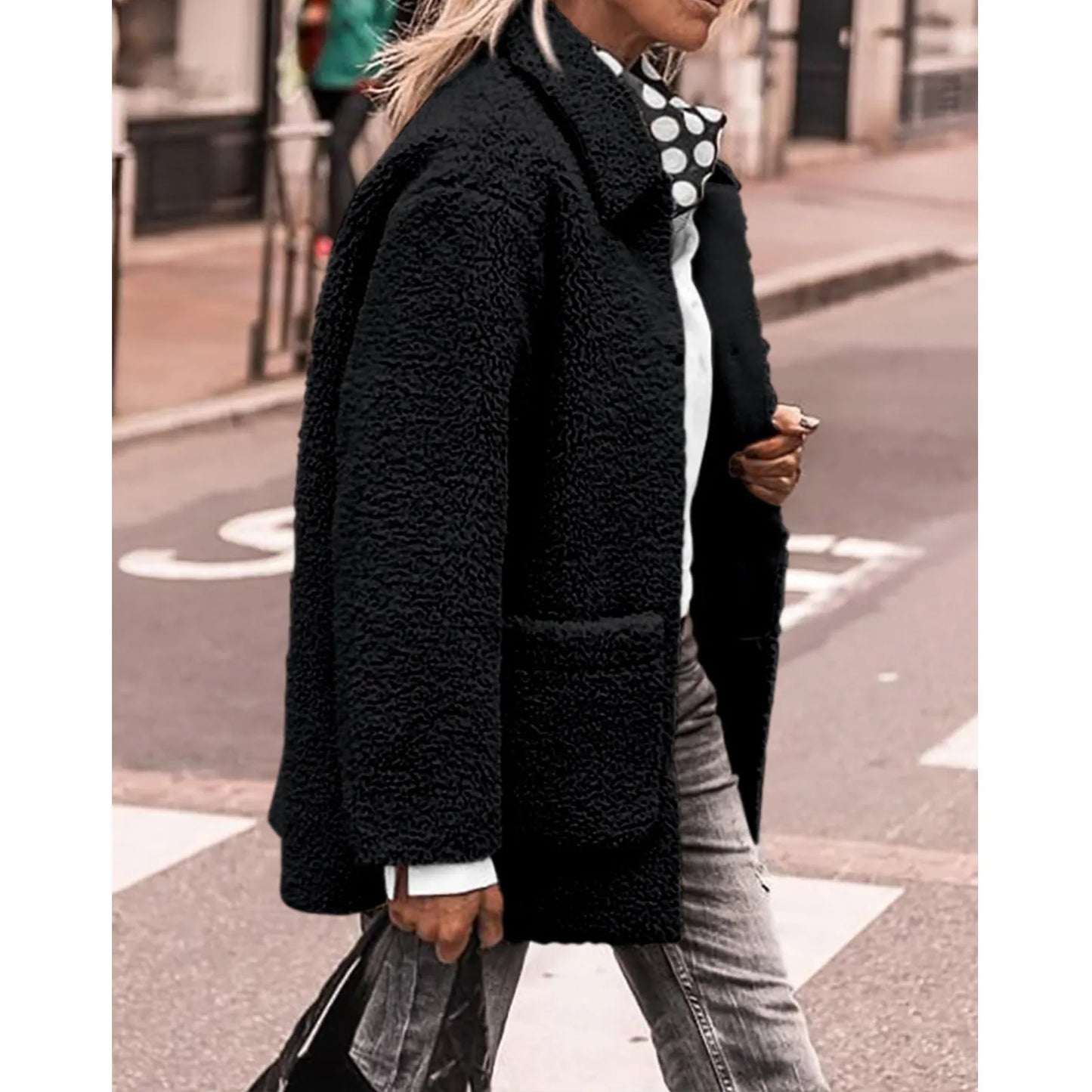 GERTRUD I FLEECE-WINTERJACKE