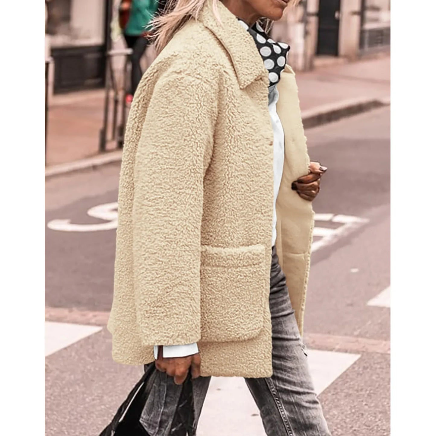 GERTRUD I FLEECE-WINTERJACKE