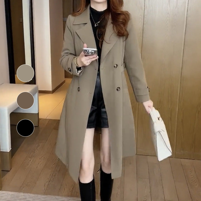 ROSAMINE I ELEGANTER TRENCHCOAT