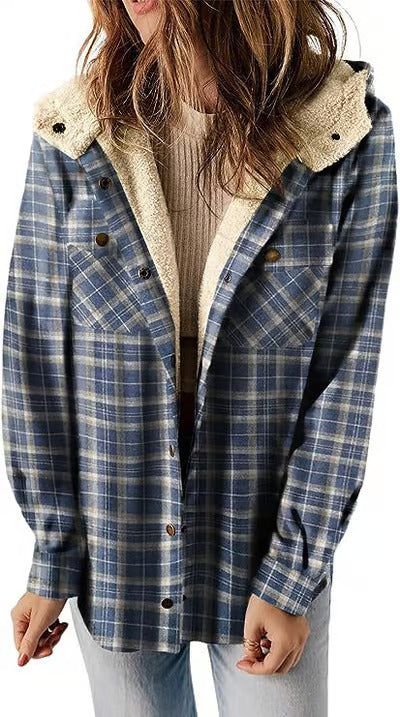 SASCHA I FLEECE-JACKE MIT KAPUZE