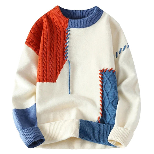 RUBEN I GEPATCHTER PULLOVER