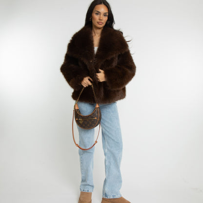 MARLENA I WINTERJACKE AUS KUNSTFELL