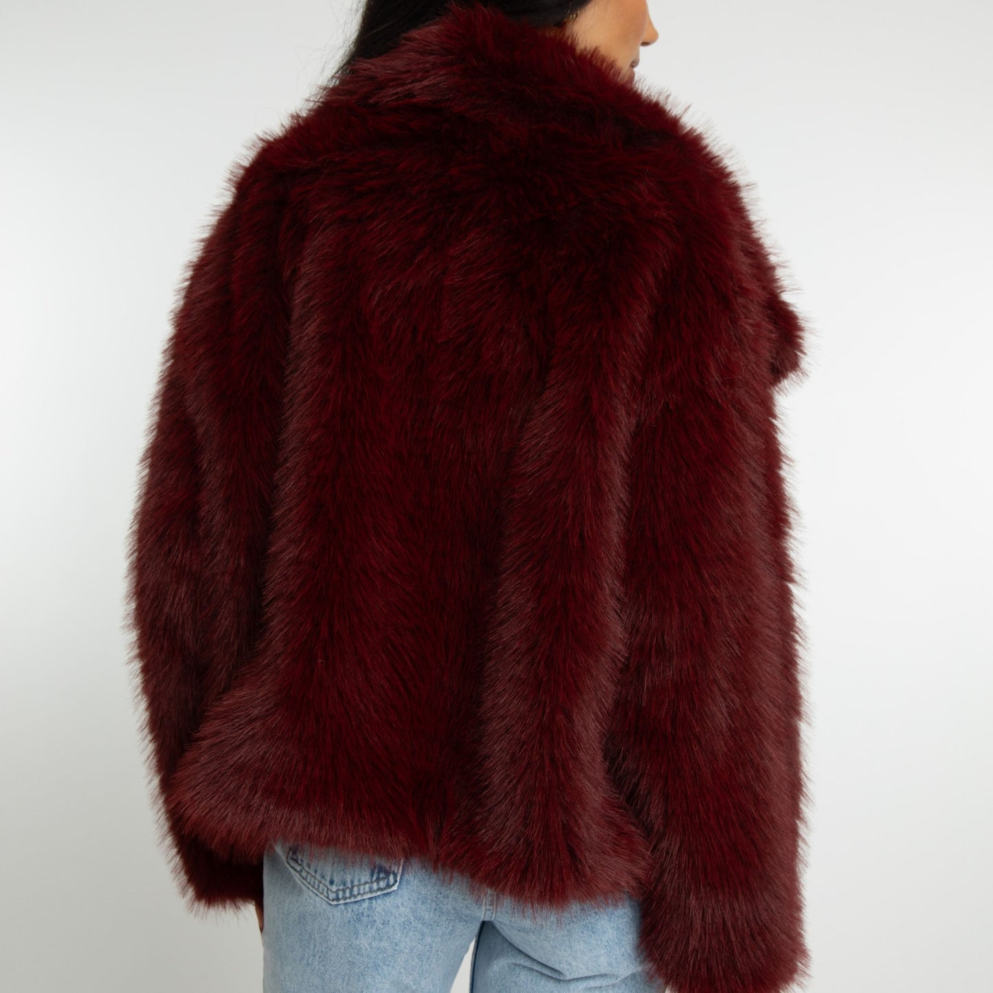 MARLENA I WINTERJACKE AUS KUNSTFELL