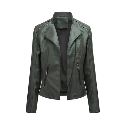 KARIN I STYLISCHE LEDERJACKE
