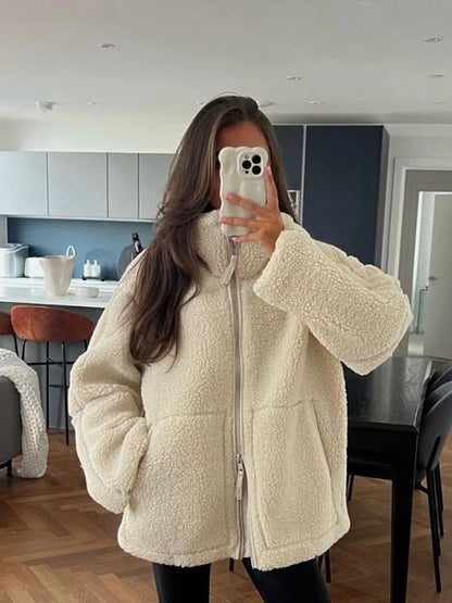 ZOFIA I FLEECE-WINTERJACKE