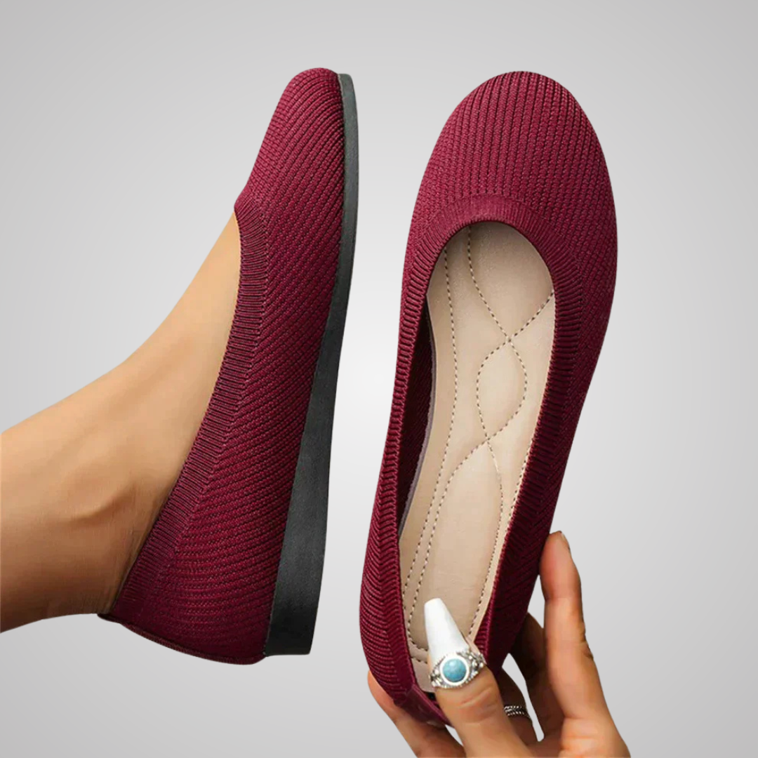 Lina | Casual Sommer Ballerinas aus Premiumstoff