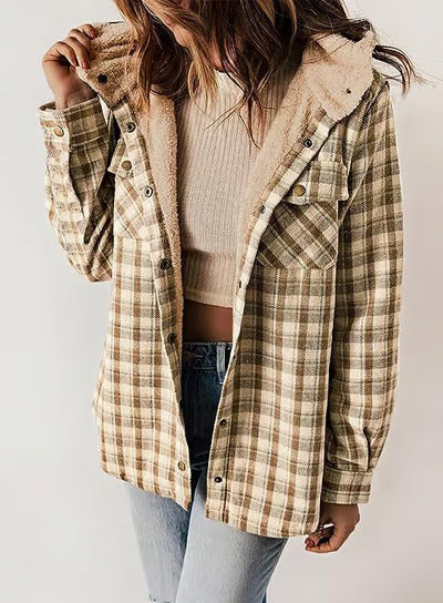 SASCHA I FLEECE-JACKE MIT KAPUZE