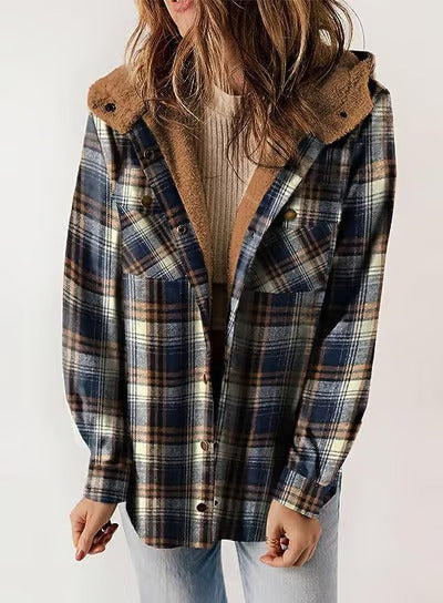 SASCHA I FLEECE-JACKE MIT KAPUZE