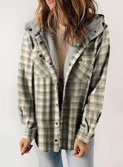 SASCHA I FLEECE-JACKE MIT KAPUZE