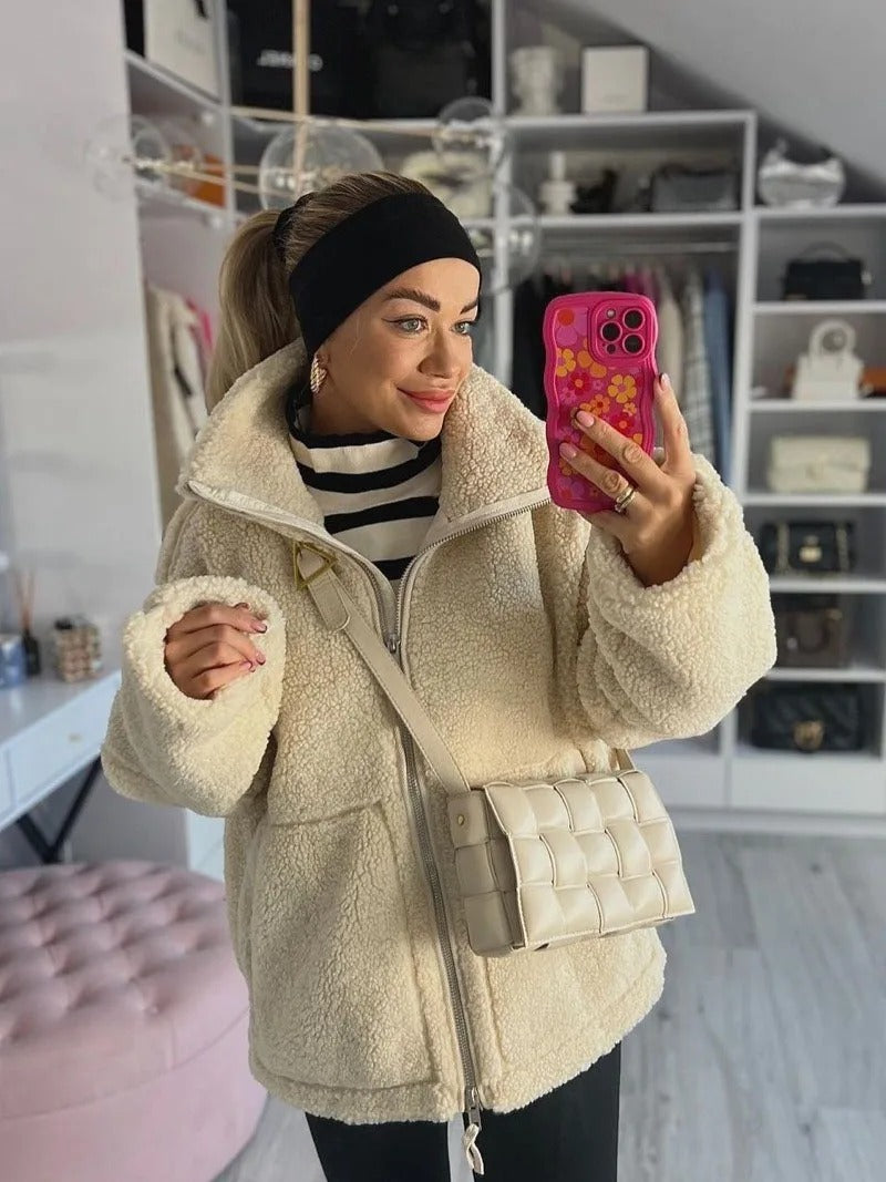 ZOFIA I FLEECE-WINTERJACKE