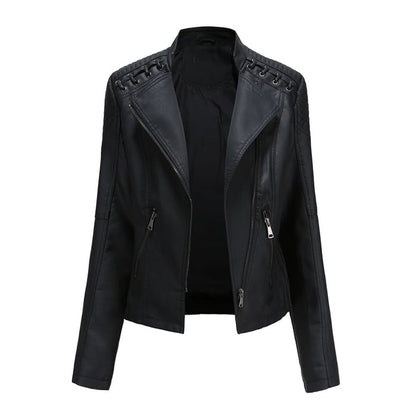 KARIN I STYLISCHE LEDERJACKE