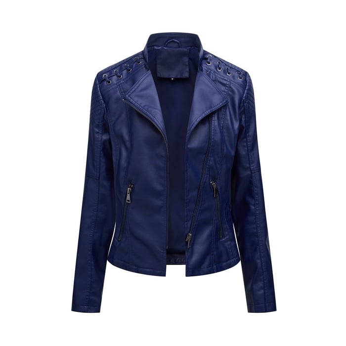 KARIN I STYLISCHE LEDERJACKE