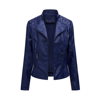 KARIN I STYLISCHE LEDERJACKE