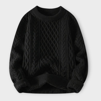 YANNIK I LÄSSIGER STRICK-PULLOVER