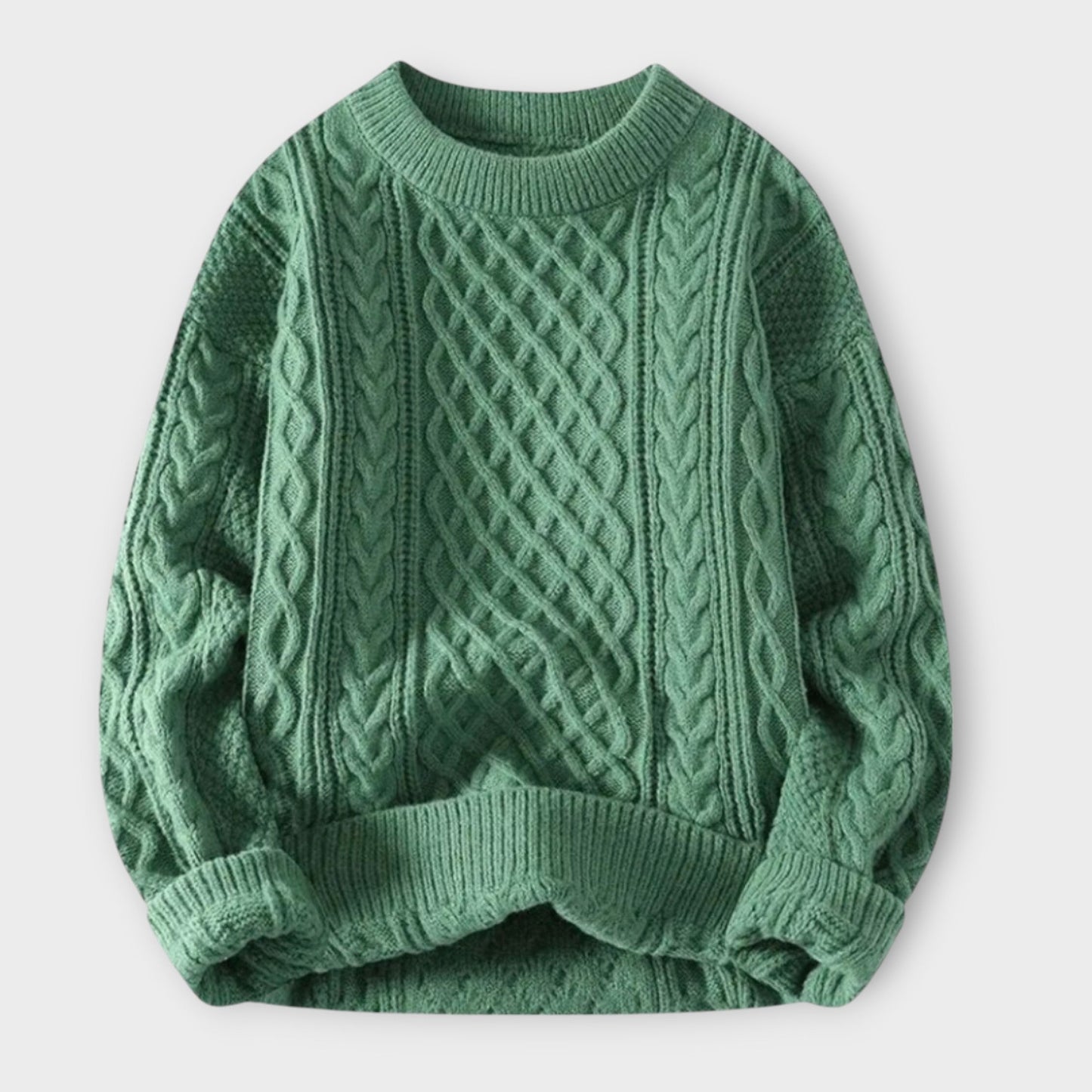 YANNIK I LÄSSIGER STRICK-PULLOVER