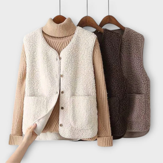 JULIANE I KLASSISCHE FLEECE-WESTE