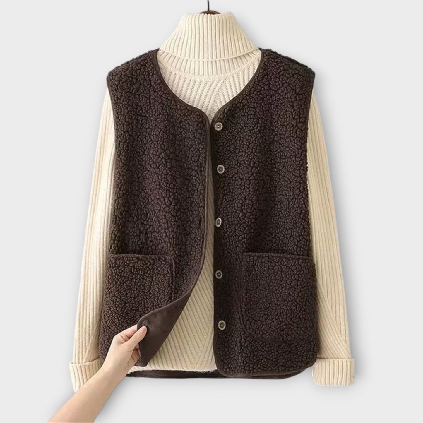 JULIANE I KLASSISCHE FLEECE-WESTE