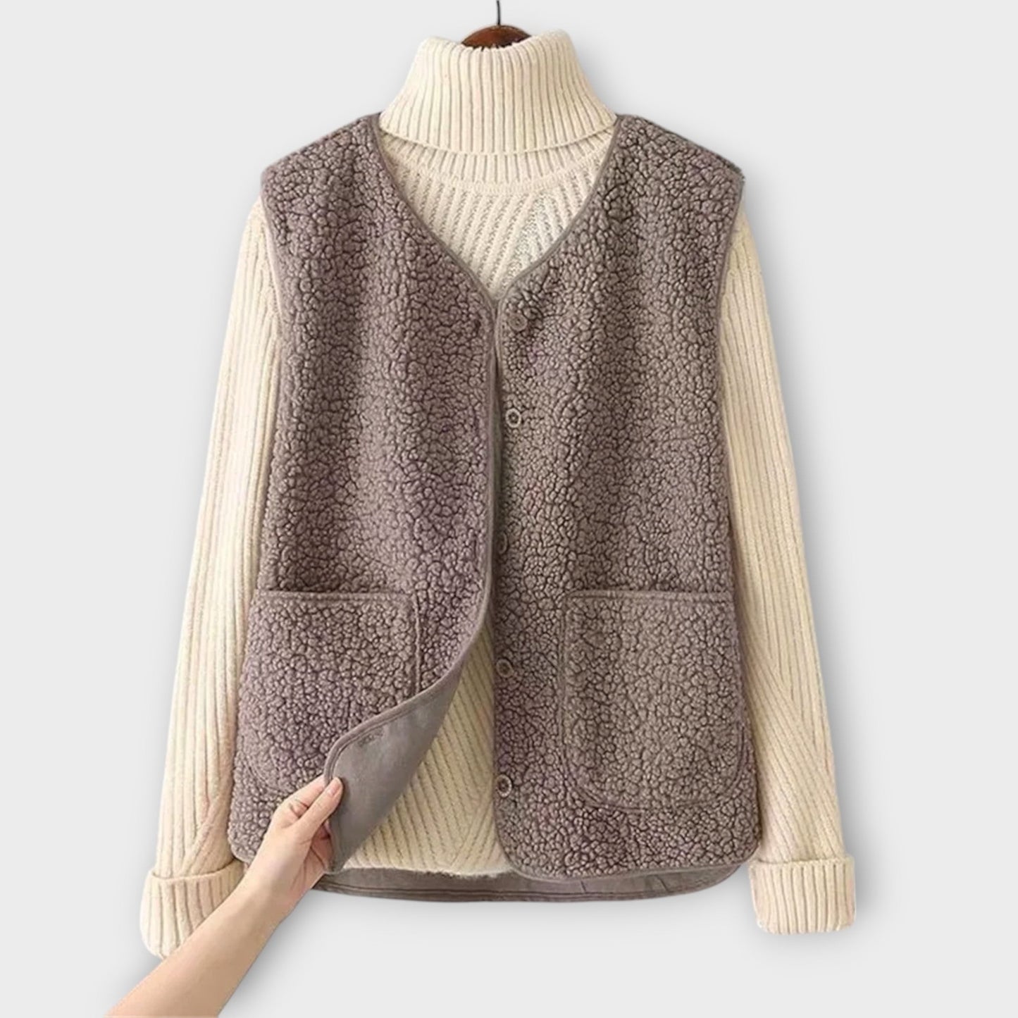 JULIANE I KLASSISCHE FLEECE-WESTE