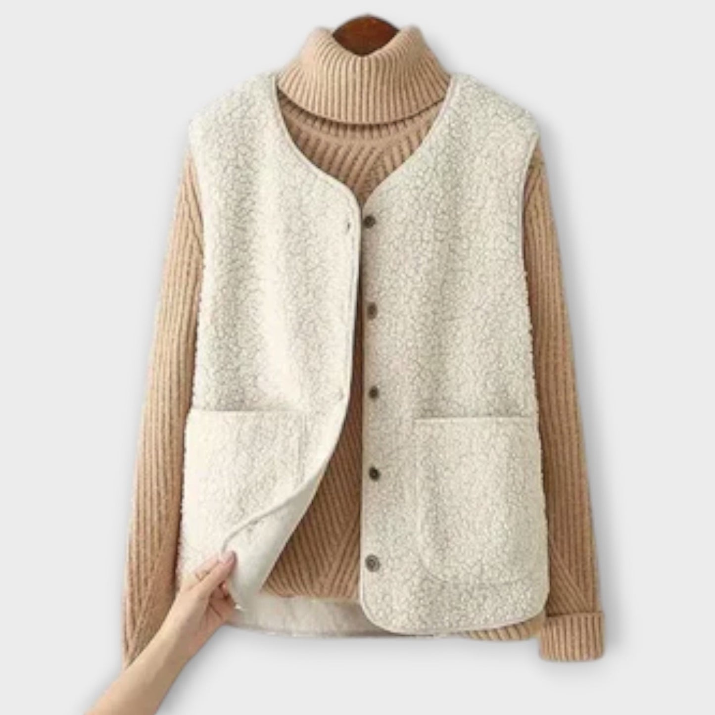 JULIANE I KLASSISCHE FLEECE-WESTE