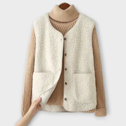 JULIANE I KLASSISCHE FLEECE-WESTE