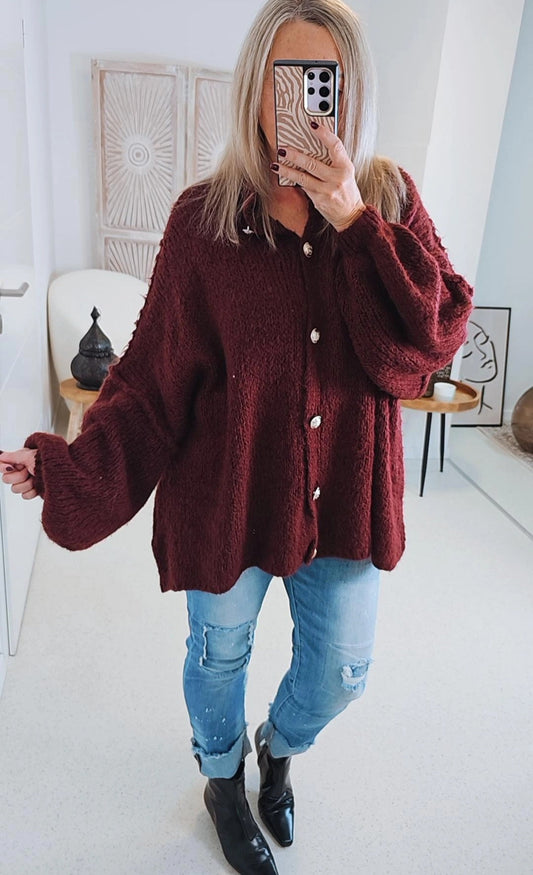 THEKLA I ELEGANTE STRICKJACKE