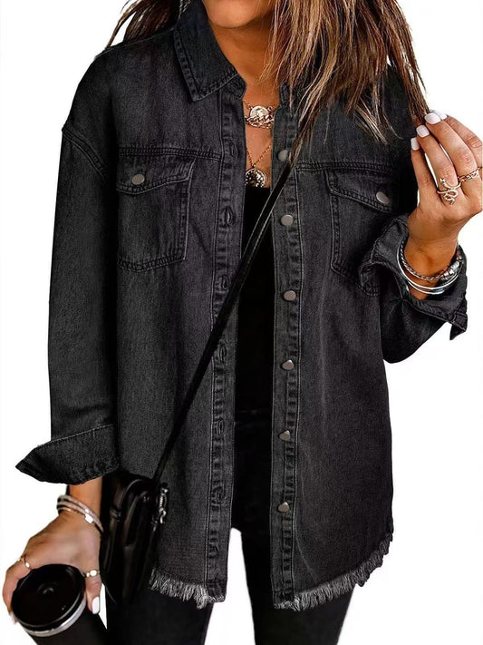 ELSKE I VINTAGE JEANSJACKE