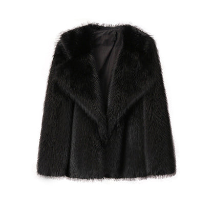 ELISABETH I FAUX-FELZMANTEL
