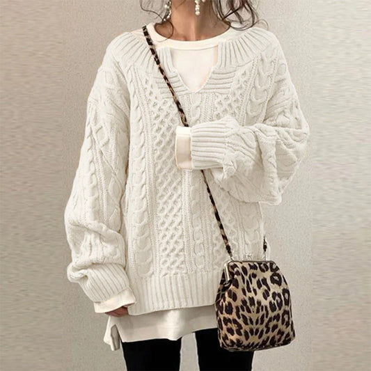 DELIA I OVERSIZE STRICKPULLOVER