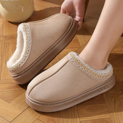 Sally | Premium Damen Slipper mit Fell