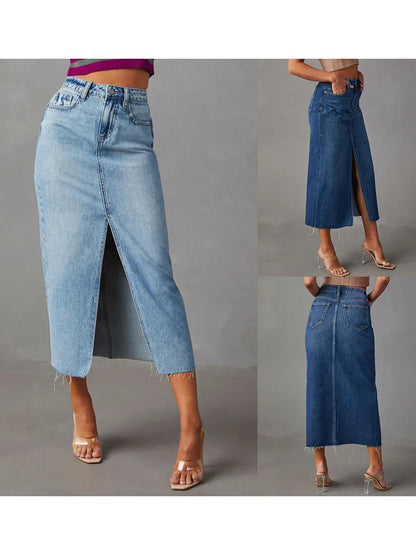ROMHILD I DENIM-ROCK MIT SCHLITZ