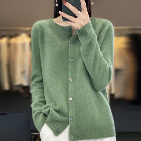 VIVIENNE I WARME GEMÜTLICHE STRICKJACKE
