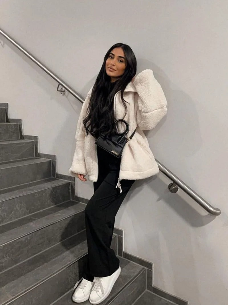 ZOFIA I FLEECE-WINTERJACKE