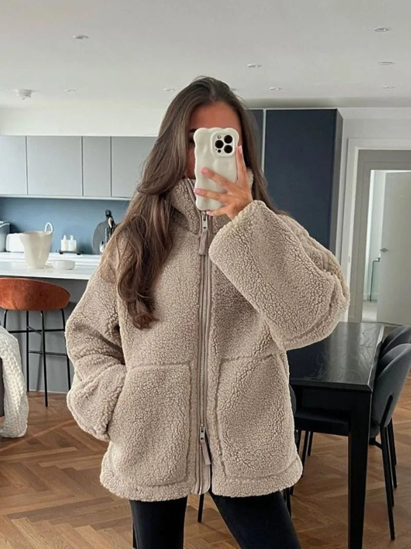 ZOFIA I FLEECE-WINTERJACKE