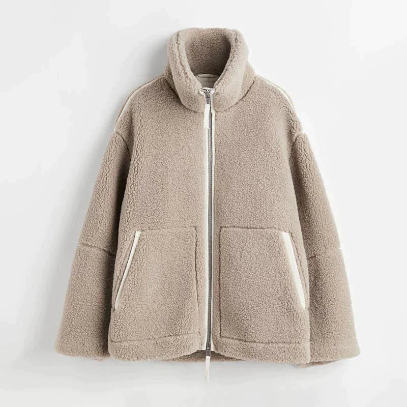 IDUNA I LOCKER SITZENDE FLEECEJACKE